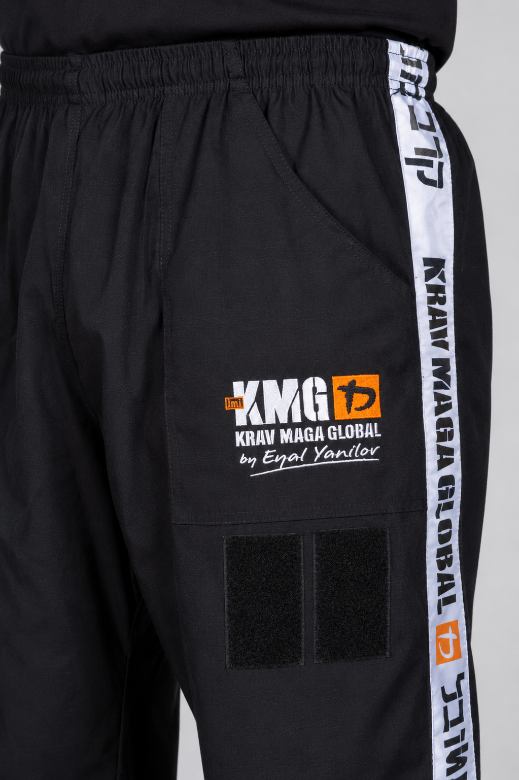 Pantalon Mixte Noir Coton